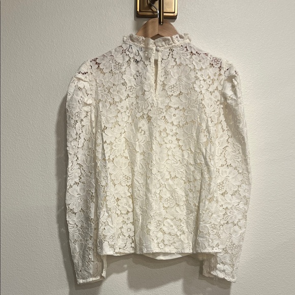 Express Lace Blouse - Cream - Picture 3 of 3